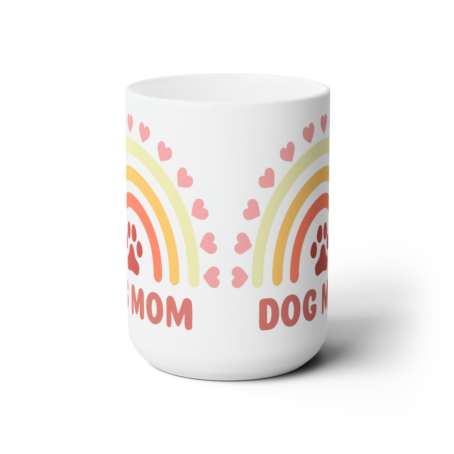 Pastel Dog Mom | Ceramic Mug 15oz