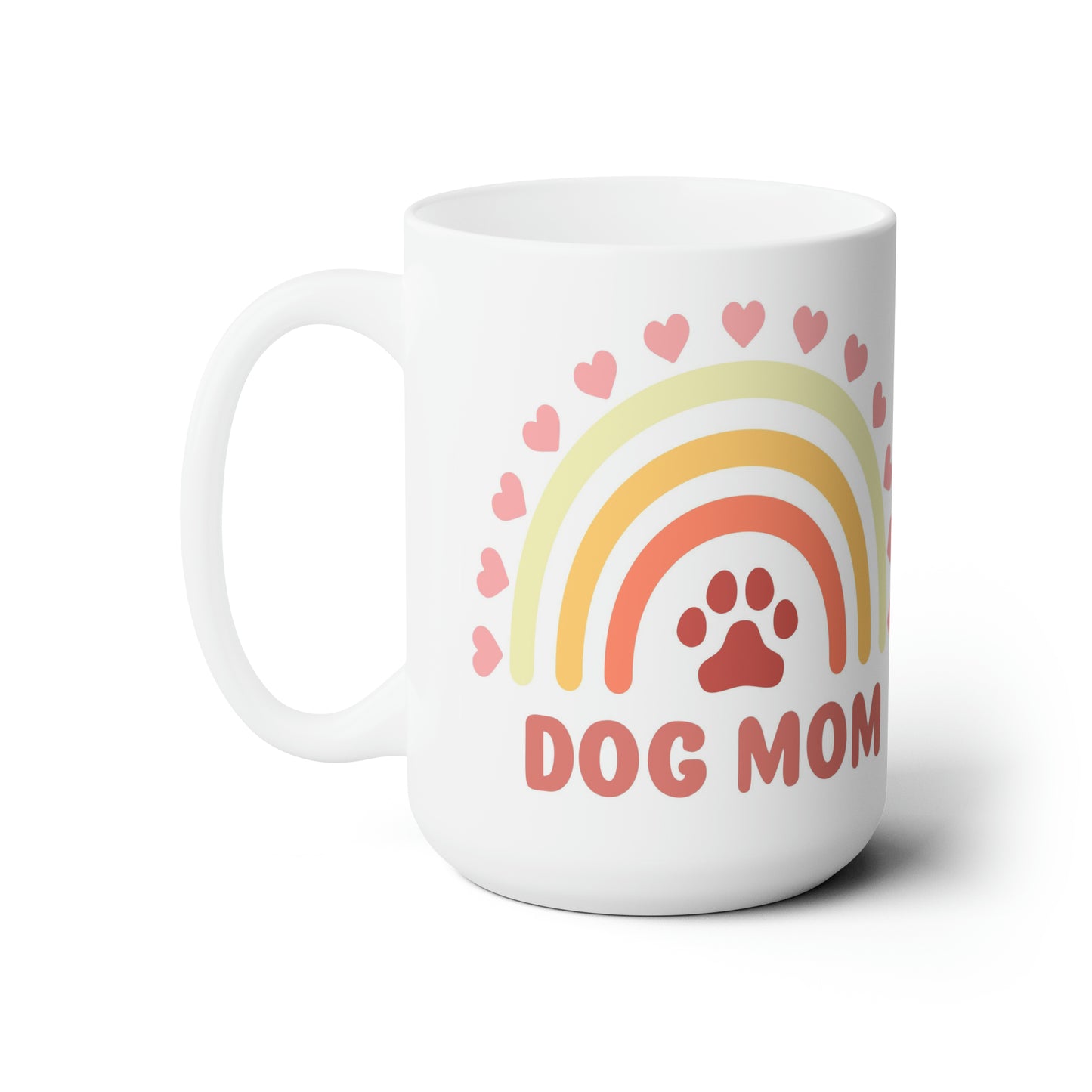 Pastel Dog Mom | Ceramic Mug 15oz