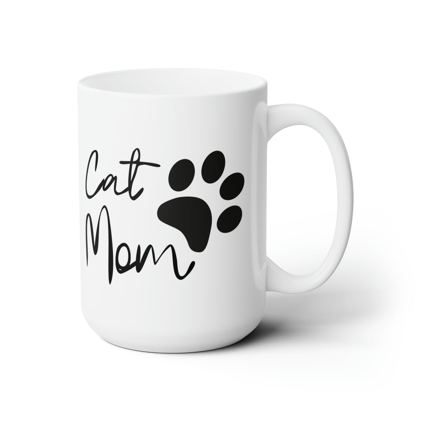 Dog Mom & Cat Mom | Ceramic Mug 15oz