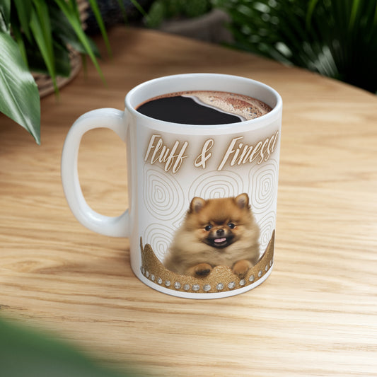 Fluff & Finesse | Ceramic Mug 11oz