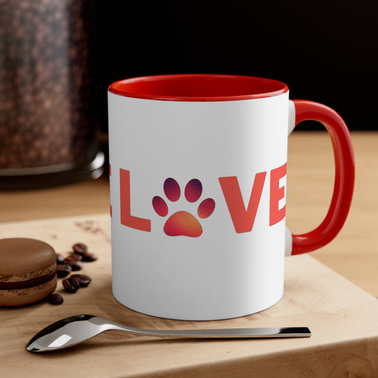 Bright Pet Luv | Accent Coffee Mug, 11oz