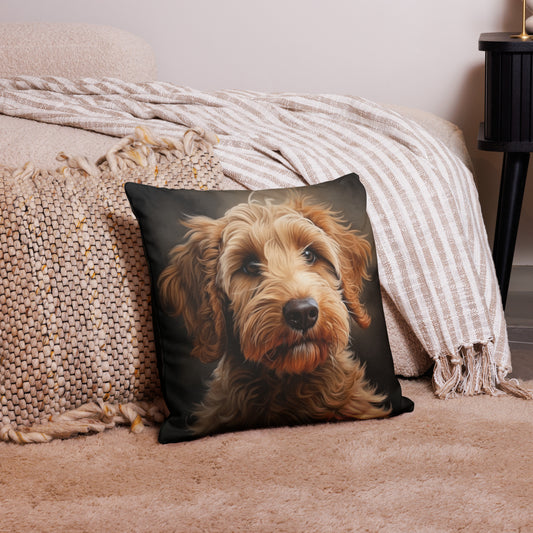 Doodle Doo | Premium Throw Pillow