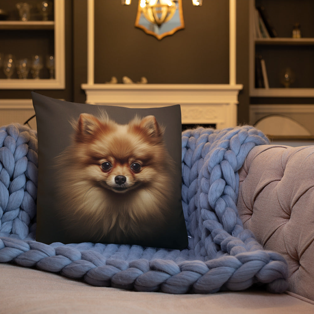 Pom Pom Pop | Premium Throw Pillow