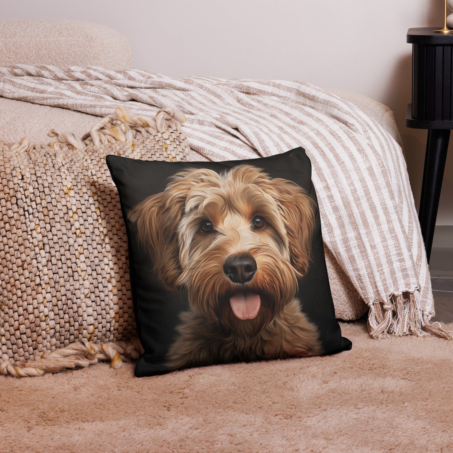 Doodle Dee | Premium Throw Pillow