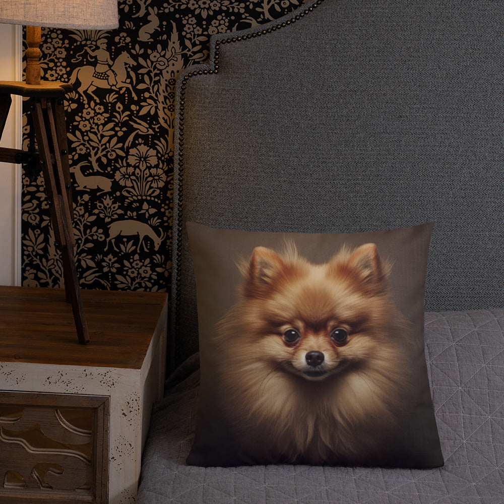 Pom Pom Pop | Premium Throw Pillow