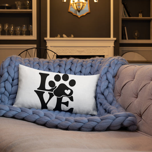 Pet Love | Premium Throw Pillow