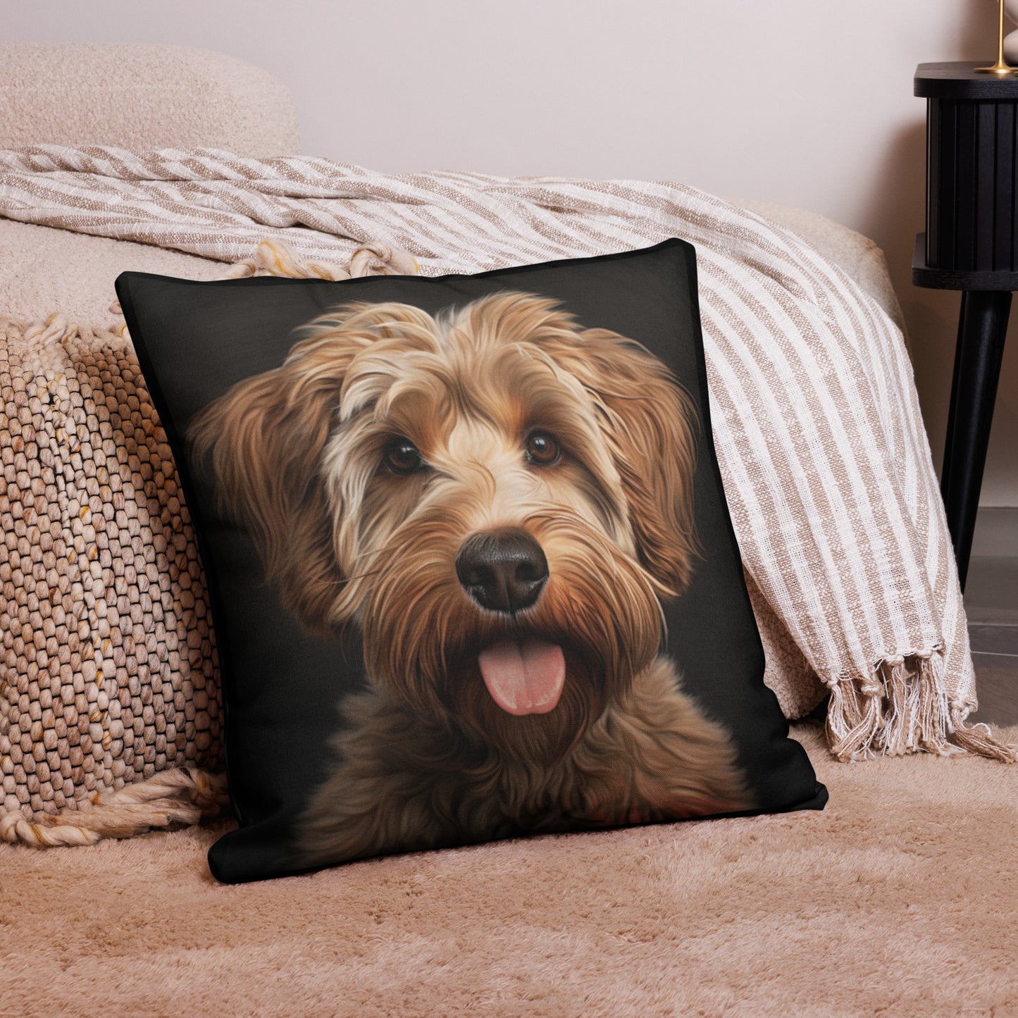 Doodle Dee | Premium Throw Pillow