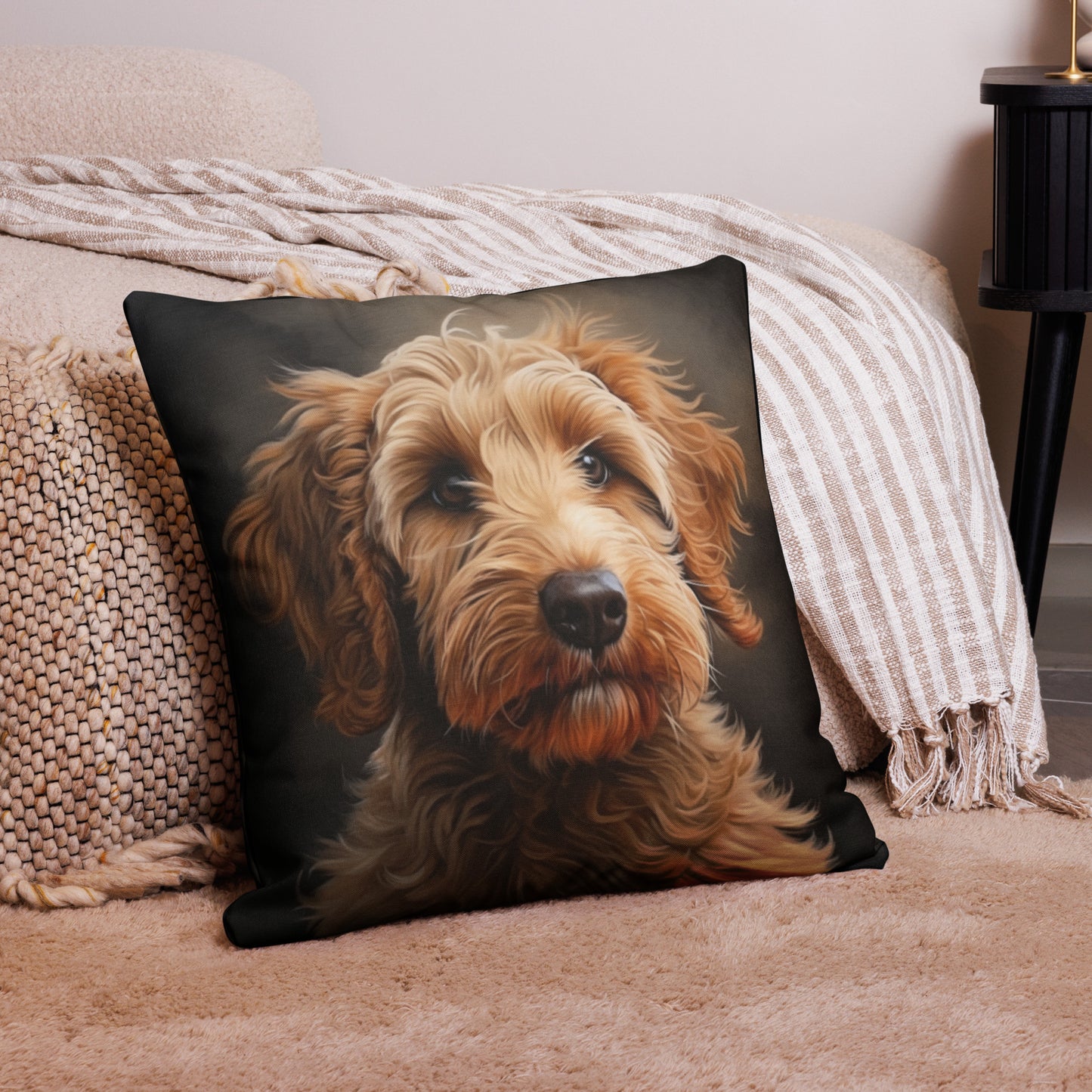 Doodle Doo | Premium Throw Pillow