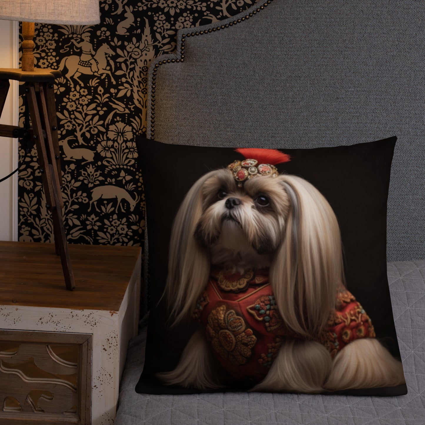 Shih Tzu Royalty | Premium Throw Pillow