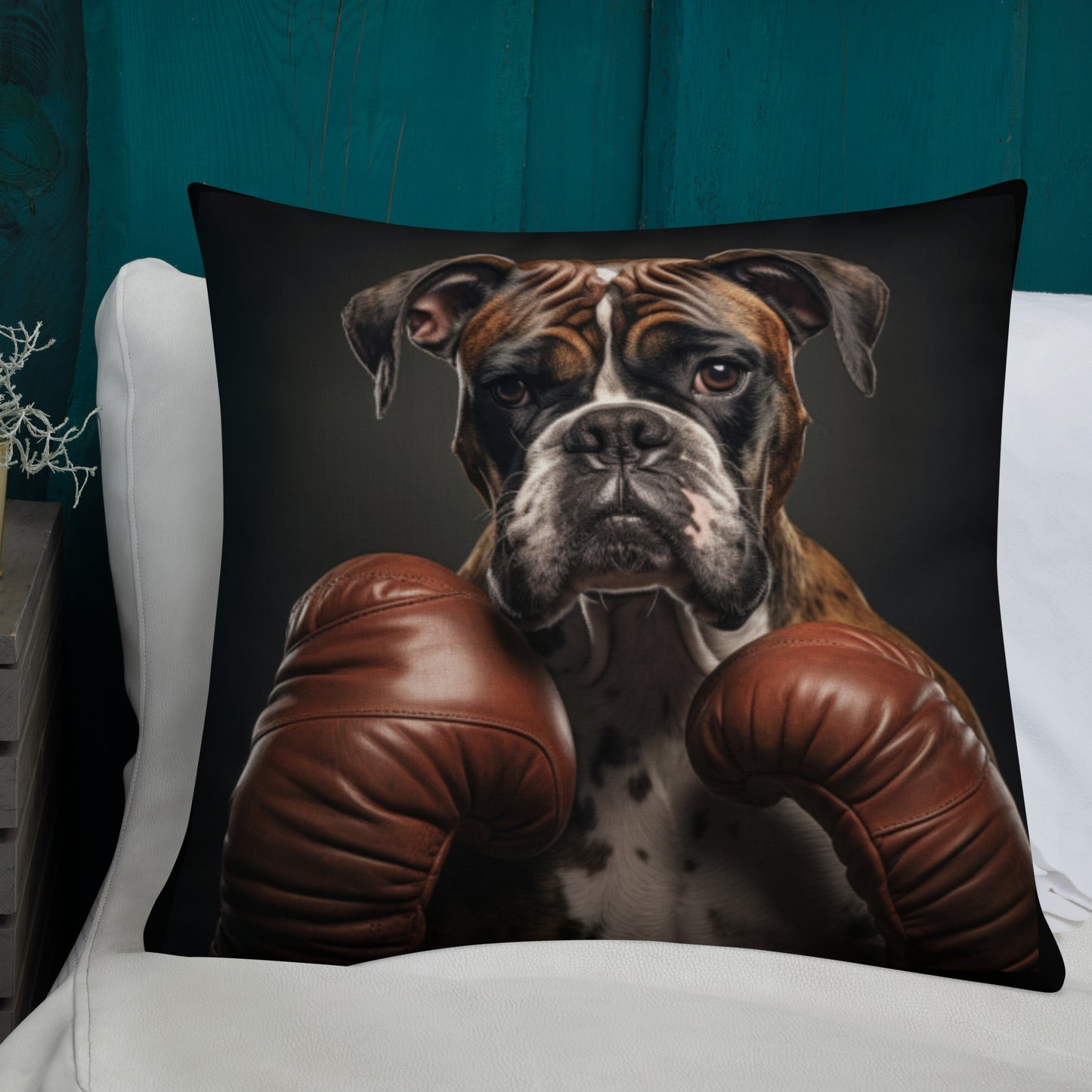 Boxing Boxer | Premium Throw Pillow