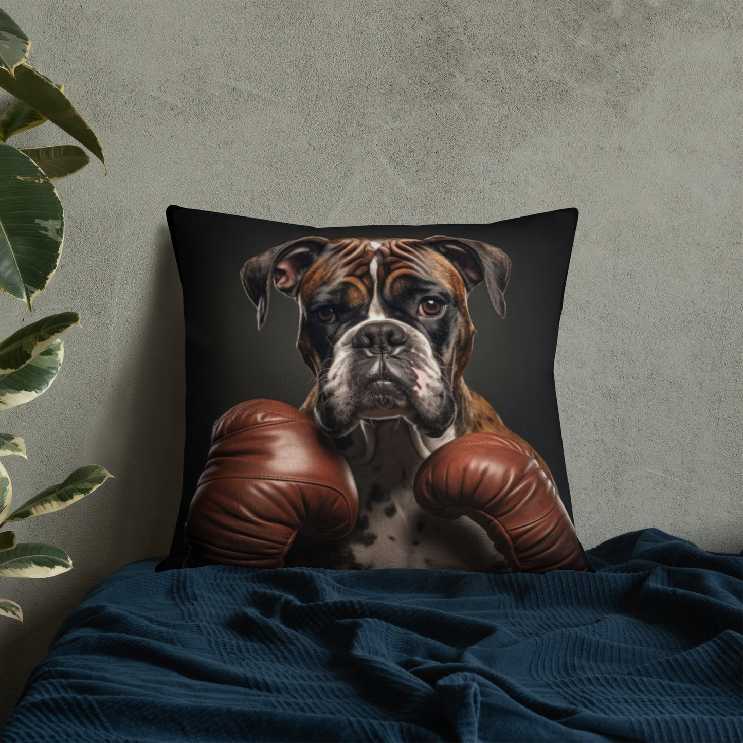 Boxing Boxer | Premium Throw Pillow