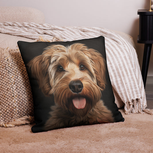 Doodle Dee | Premium Throw Pillow