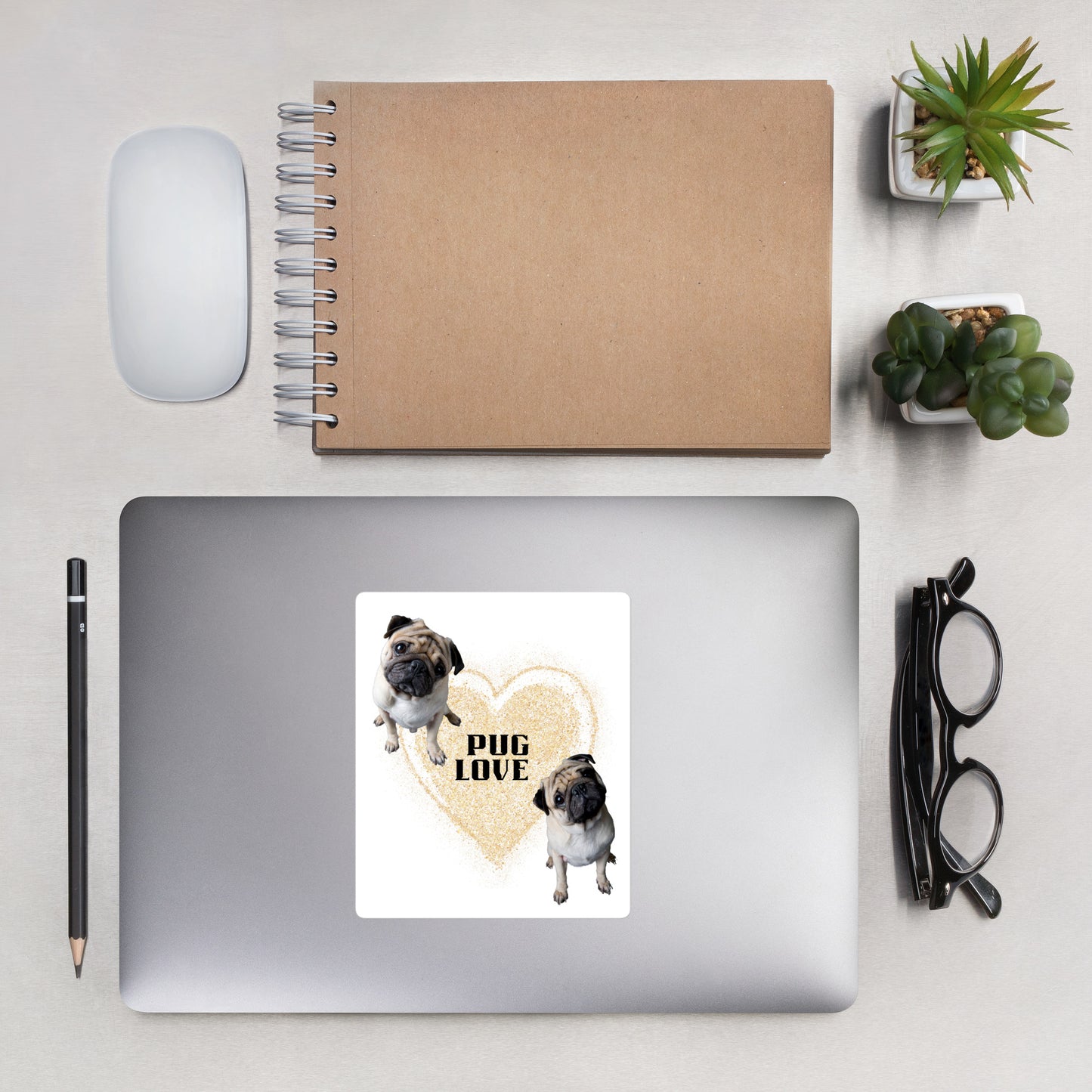 Pug Love | Sticker