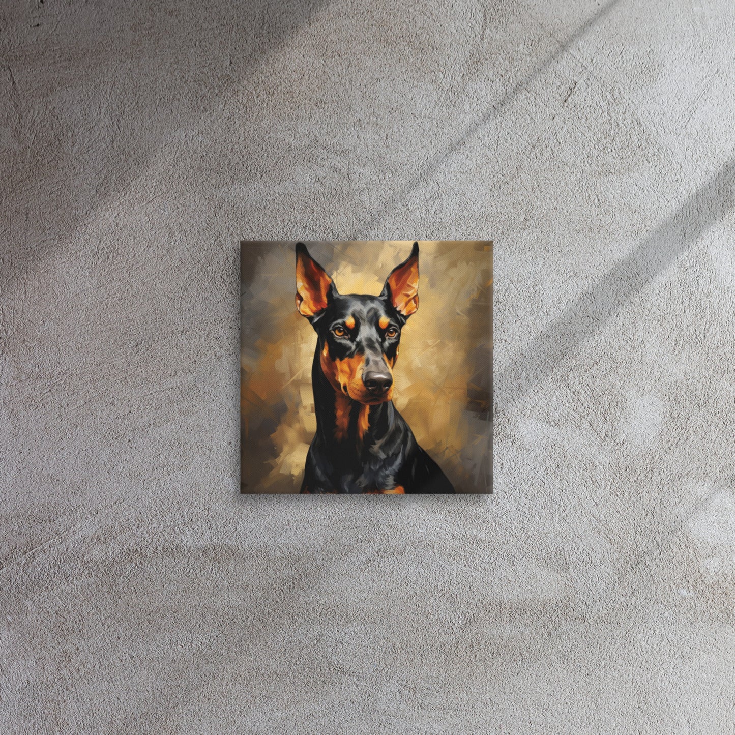 Doberman I | Thin canvas