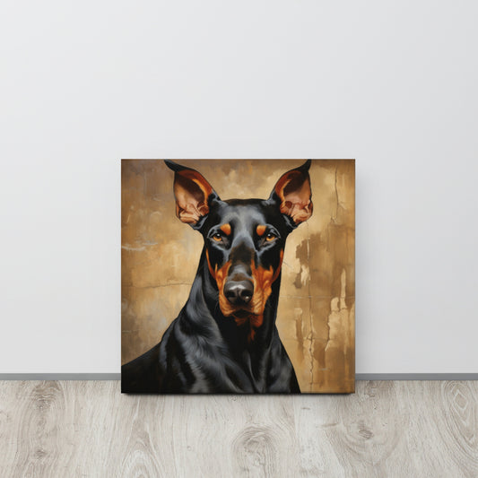 Doberman II | Thin canvas