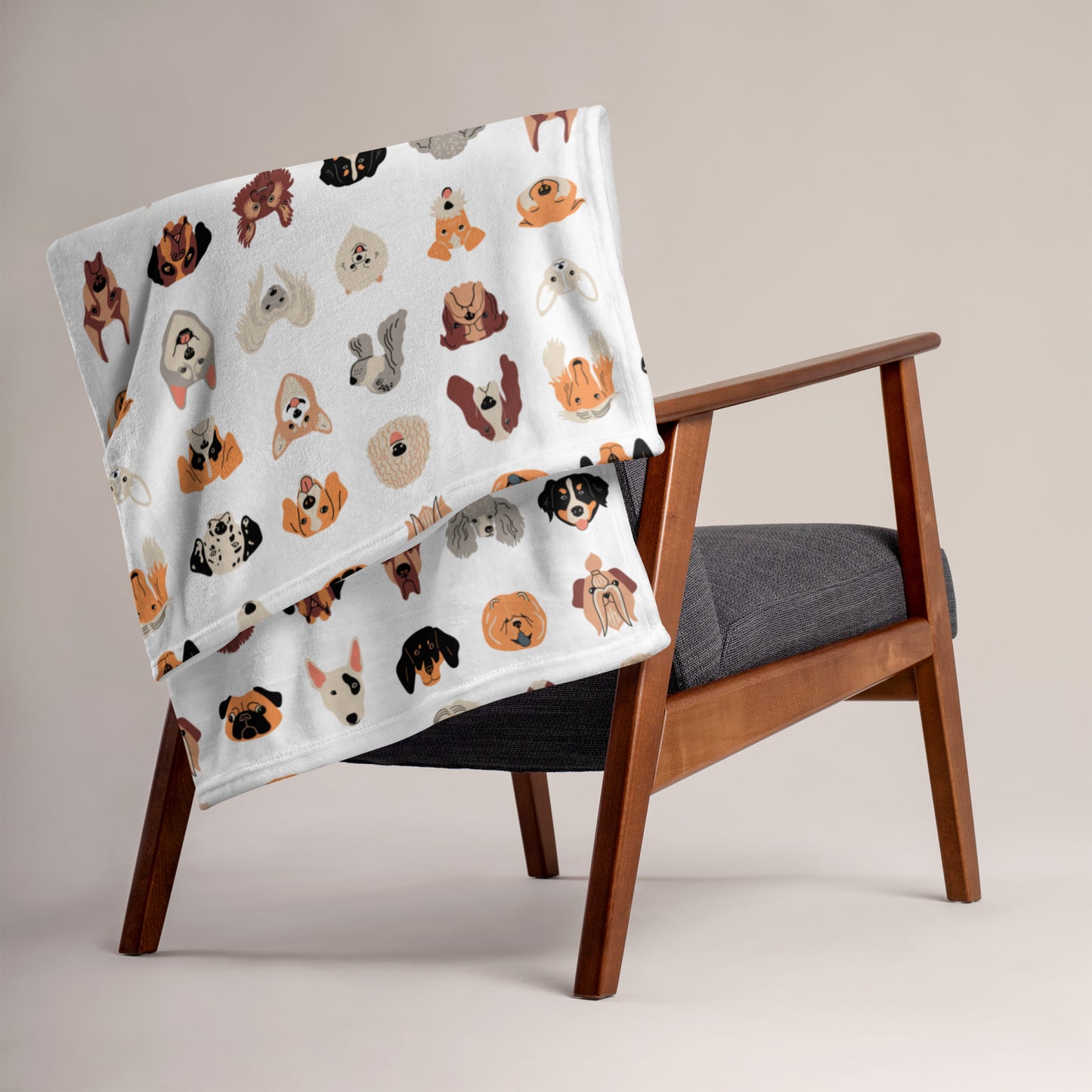 Doggie Dogs | Throw Blanket