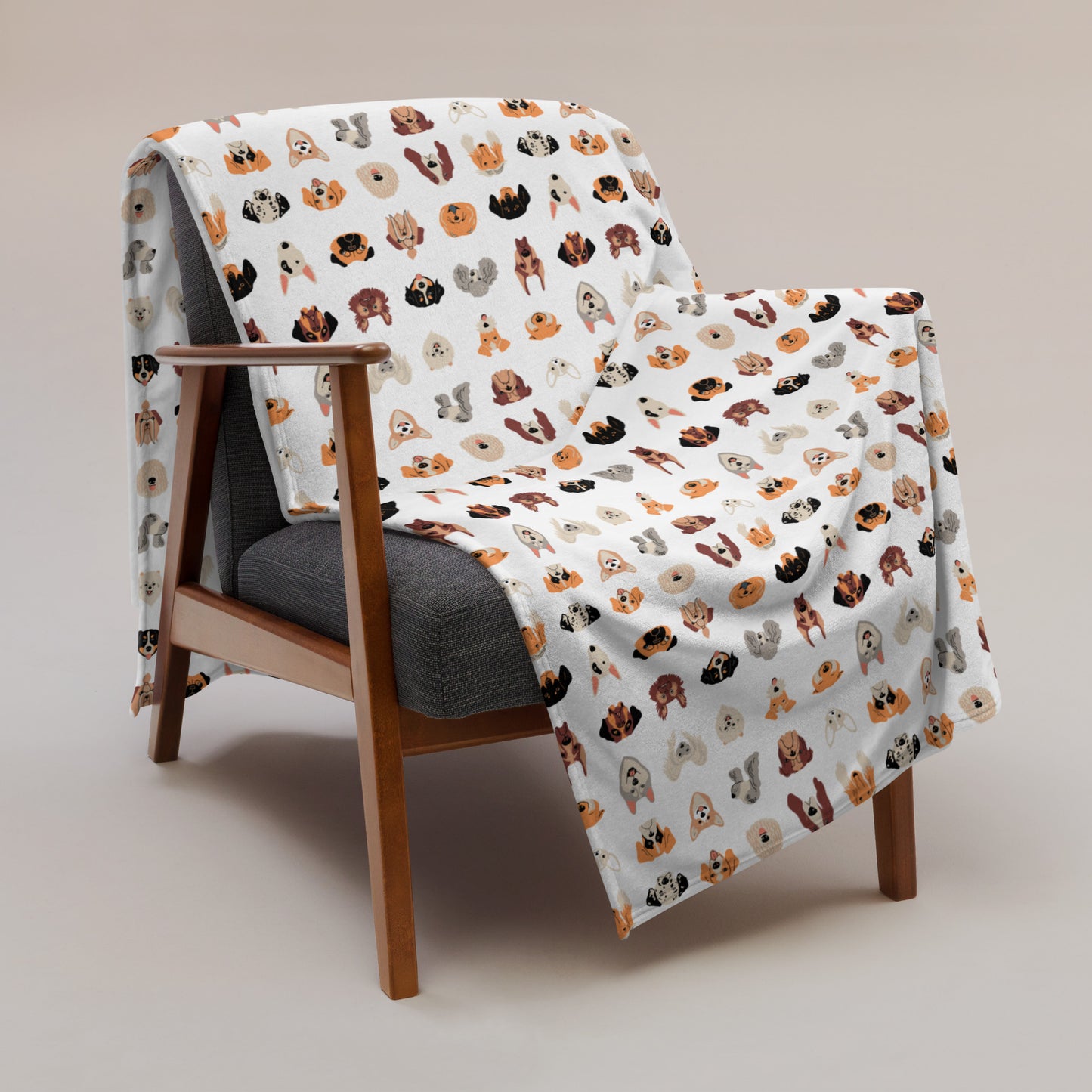 Doggie Dogs | Throw Blanket