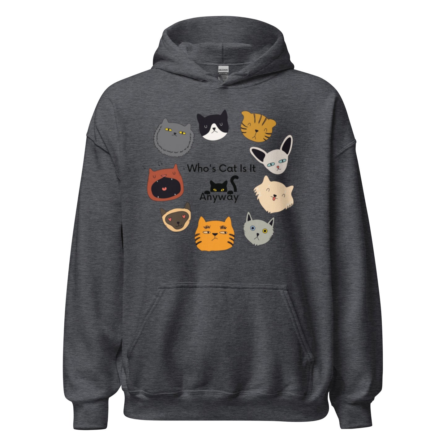 Who's Cat Is It Anyway | Unisex Hoodie