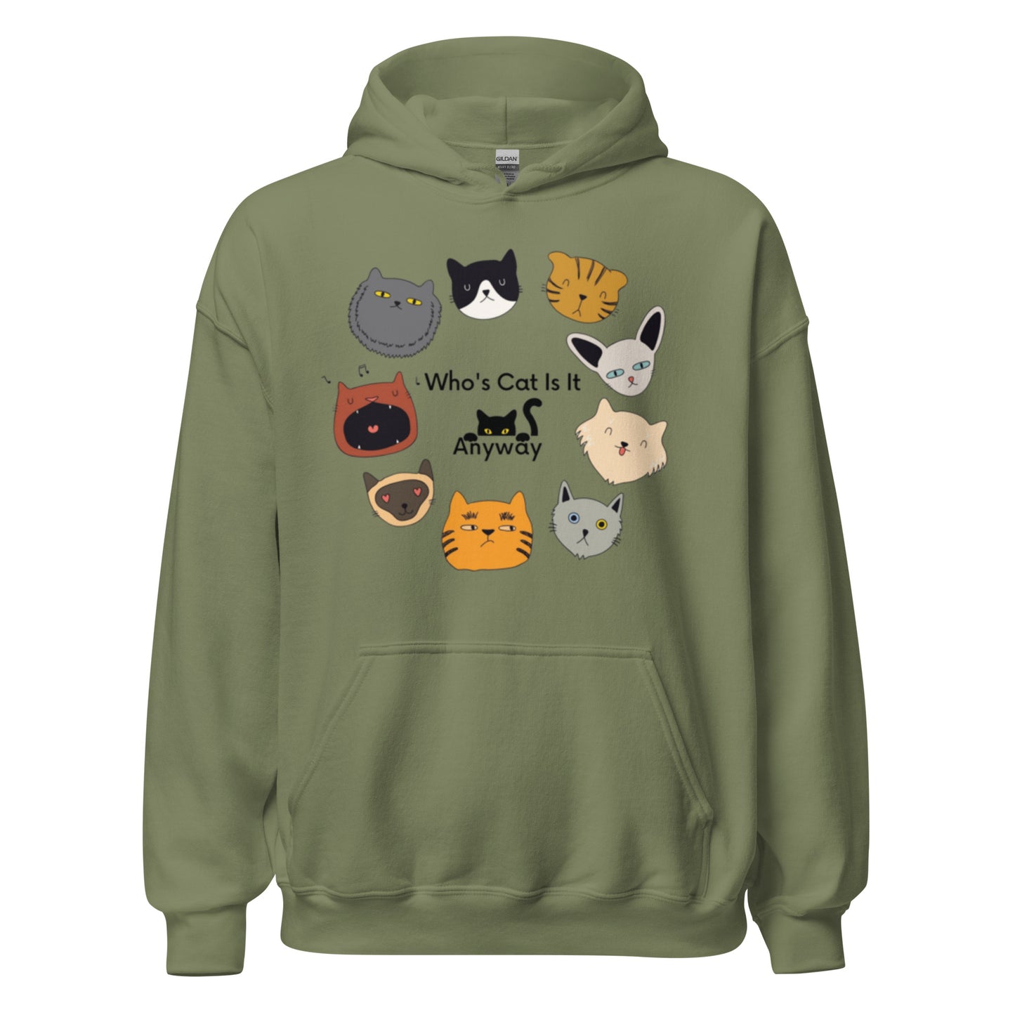 Who's Cat Is It Anyway | Unisex Hoodie