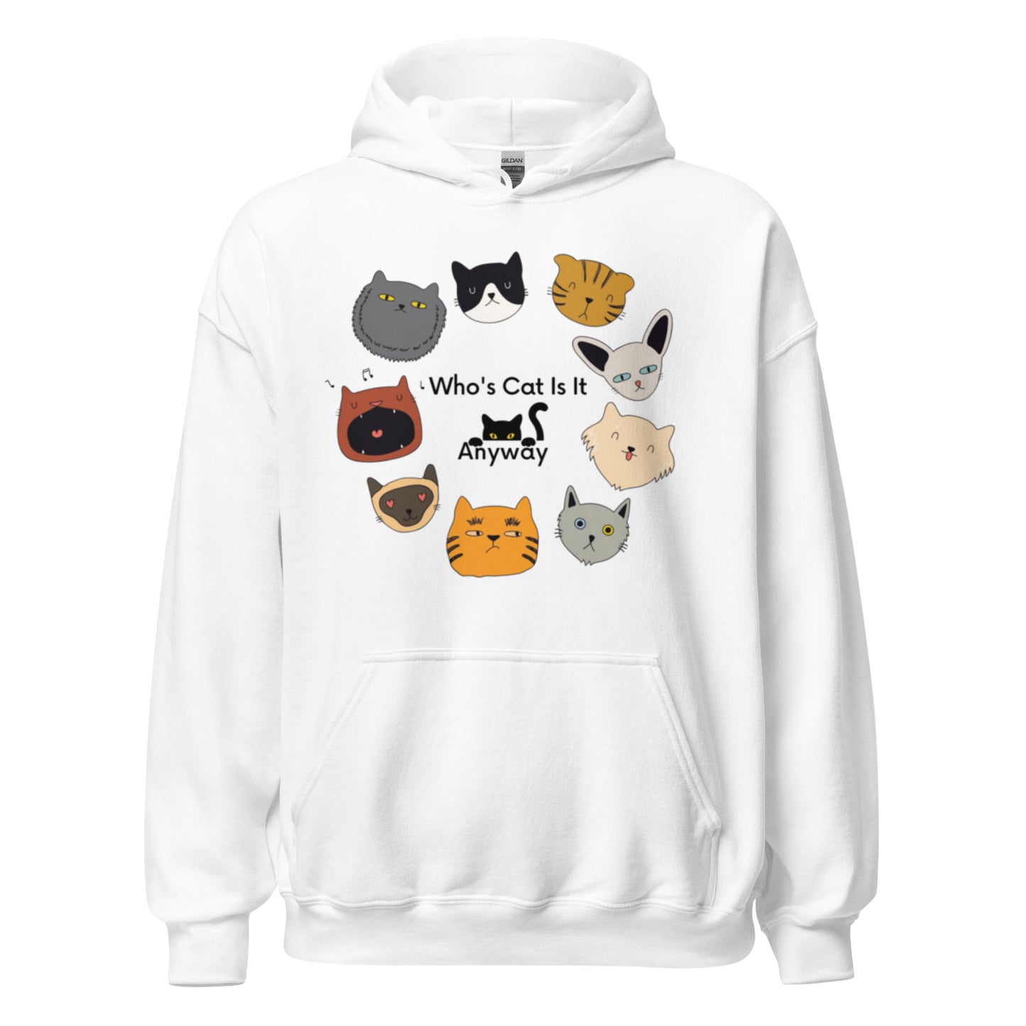 Who's Cat Is It Anyway | Unisex Hoodie