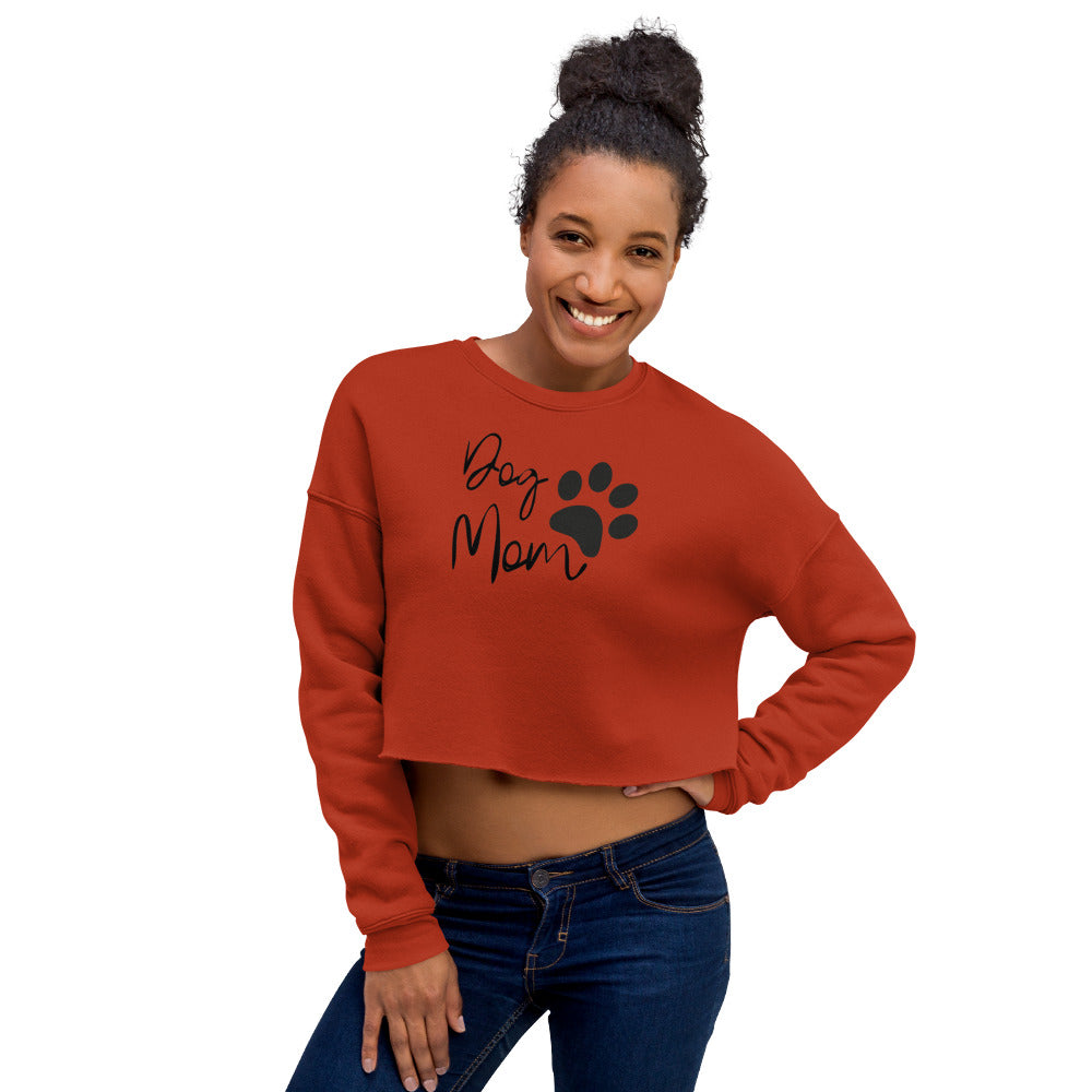 Dog Mom | Crop Sweatshirt